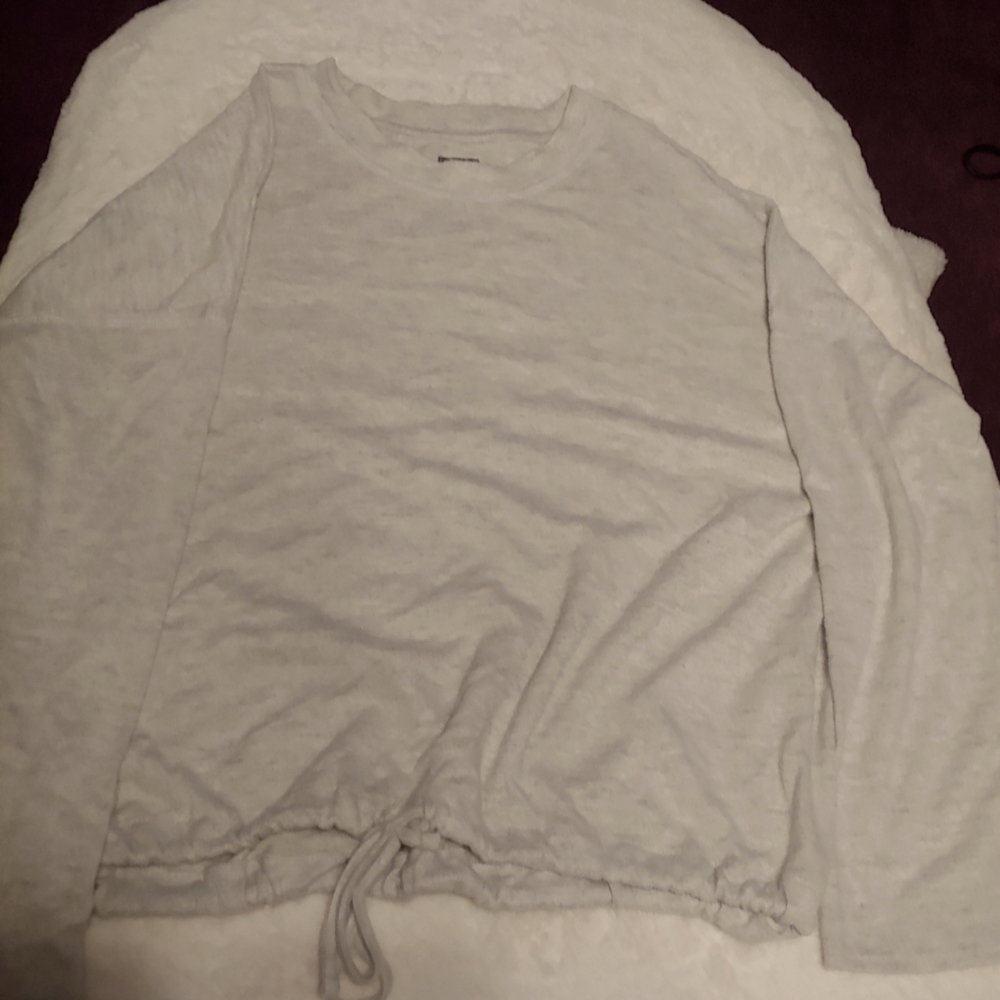 Light grey aerie sweater
